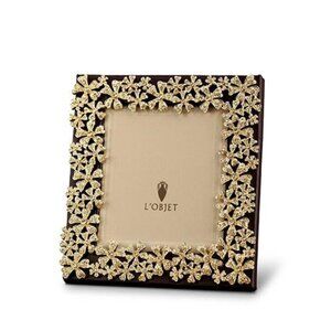 Brand New L’Objet Garland Frame 5 x 5 - Gold